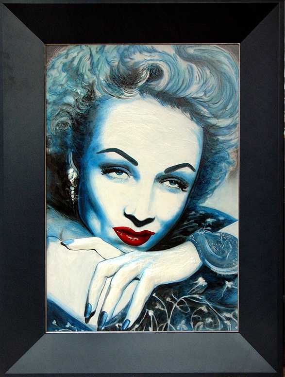 Marlene Dietrich Portrait von Christine Dumbsky, bekannt durch Ihre erotischen FrauenBildER, erotic art, erotic artworks, erotische Kunst, erotische Kunstwerke und FrauenBild ER, Bodypainting und Bodypaints, sowie durch Ihre Livemalerei als Messeknstler und ihrem Alleinstellungsmerkmal mit wiederentfernbaren Autobemalungen, Autobemalung mit Airbrush, wieder entfernbar, genannt Cartattoo, Cartatto, cartato, cartatoos