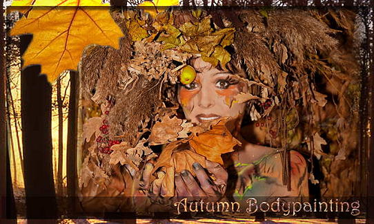 Autumn Bodypainting - Herbst Bodypainting