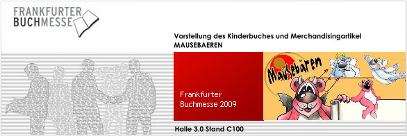 Buchmesse Frankfurt - Vorstellung Mausebaeren.com