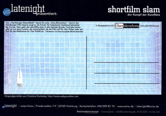 Kurzfilmfestival Hamburg, short movie festival