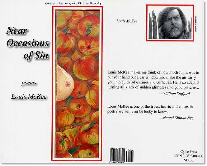 poems by Louis McKee - Cover by Christine Dumbsky