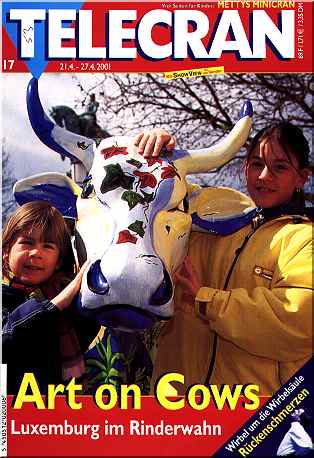 Christine's Cows are often mentioned in the press