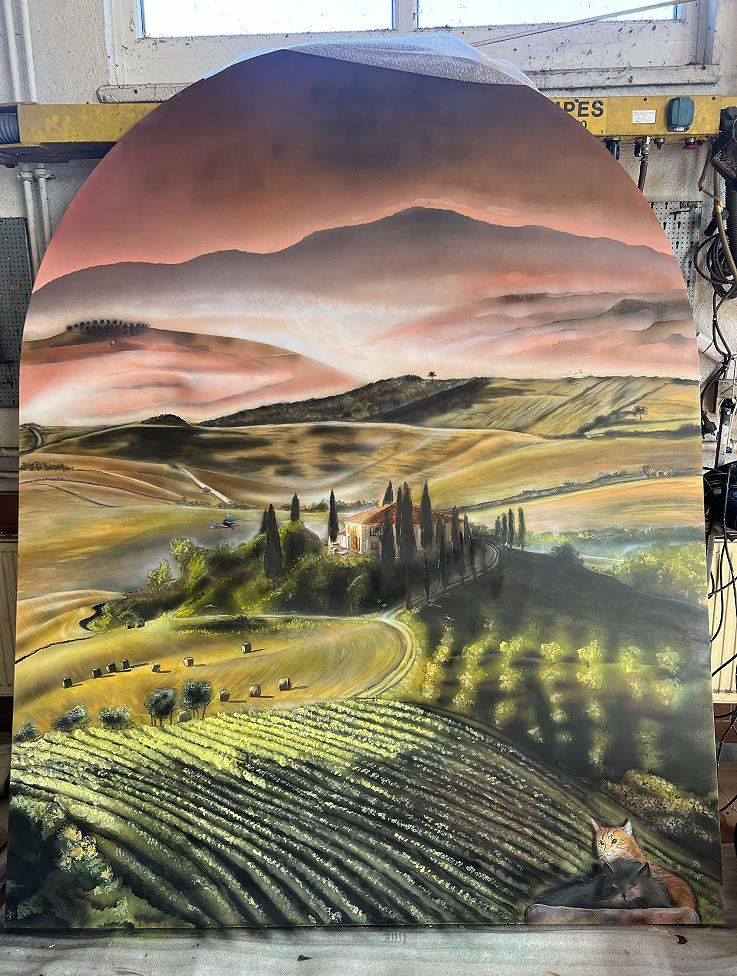 wandgem�lde airbrush best of beste wandmalerei top 10 geheimtipp christine dumbsky outdoor gem�lde f�r Outdoor garten wandbemalung